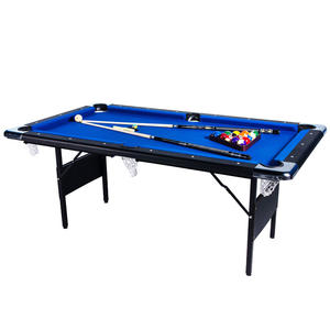 <span class=keywords><strong>Table</strong></span> <span class=keywords><strong>de</strong></span> <span class=keywords><strong>billard</strong></span> standard <span class=keywords><strong>de</strong></span> 6 pieds, design pliable avec niveleurs, ensemble complet <span class=keywords><strong>de</strong></span> jeu <span class=keywords><strong>de</strong></span> <span class=keywords><strong>billard</strong></span>, design compact, <span class=keywords><strong>table</strong></span> <span class=keywords><strong>de</strong></span> <span class=keywords><strong>billard</strong></span> pour la maison - Product Image 2