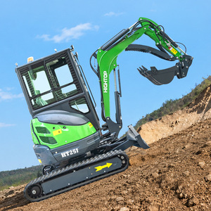 Excavatrice sur chenilles HIGHTOP HT25J, mini-excavatrice compacte de 2,5 tonnes pour la pose de canalisations souterraines et le creusement en ferme intérieure - Product Image 1