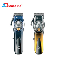 ANBOLIFE - Juego de Recortadora de Pelo con Motor Magnético con Microchip, Motor de Levitación Magnética, Revestimiento DLC para Hombre, 9000 RPM