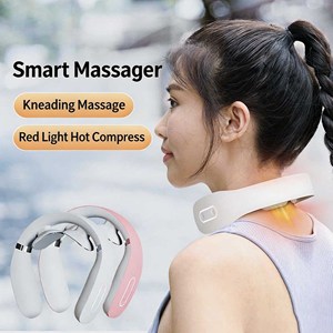 Masajeador Eléctrico Portátil para Cuello con Terapia de Calor, 2 Modos, Masajeador Cervical para Aliviar el Dolor de Cuello - Product Image 6