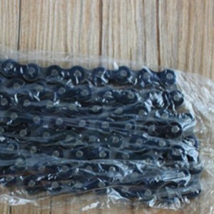 Cadena de bicicleta de 114 eslabones, 28cc, 1 velocidad, color negro, cadena duradera para bicicleta de una sola velocidad - Product Image 1