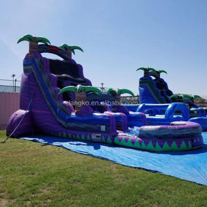 Château gonflable aquatique commercial en PVC <span class=keywords><strong>avec</strong></span> toboggan et <span class=keywords><strong>piscine</strong></span> pour fêtes <span class=keywords><strong>d</strong></span>'enfants - Product Image 5