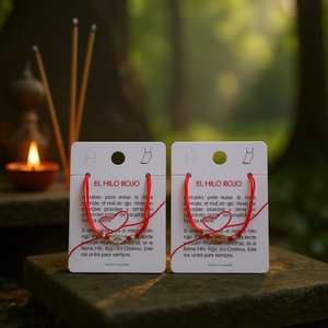 Cavigliera El Hilo Rojo con Filo Rosso in Acciaio Inossidabile, Gioiello da Donna alla Moda, Portafortuna, Regalo in Stile Religioso - Product Image 2