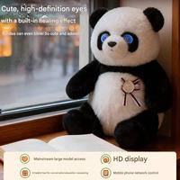 30cm Intelligentes Dialog-Spielzeug KI-Roboter Plüsch-Panda, International Anerkannt in 66 Sprachen