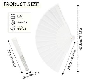 Ventilateur à main rechargeable, ensemble cadeau de mariage avec gravure personnalisée, accessoires pour festivals, soirées et raves, fabriqué en plastique durable - Product Image 3