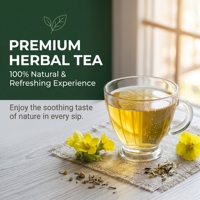 Sachets de thé aux feuilles de molène - Thé aux herbes 100% pur et naturel, Nettoyage des poumons et soutien respiratoire, Sans caféine