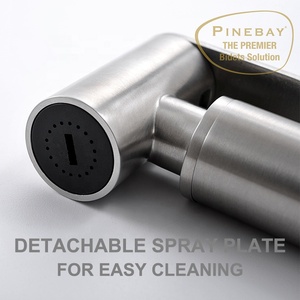 PINEBAY 2024 регулируемый поток воды AISI <span class=keywords><strong>304</strong></span> ручной душ Мусульманские биде для ванной комнаты спрей унитаз Shattaf биде опрыскиватель - Product Image 5