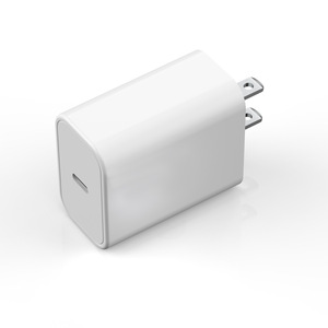 PD 20W Charger Type-<b>C</b> Fast <b>Charging</b> For Apple Samsung Android Phones US EU UK Plug White - Product Image 2