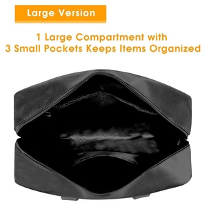 Bolsa Organizadora <span class=keywords><strong>de</strong></span> Cosméticos <span class=keywords><strong>de</strong></span> <span class=keywords><strong>Viaje</strong></span>, Impermeable, Portátil, con Cierre y Asa, Personalizable con Logotipo, para Hombres y Mujeres - Product Image 4