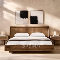 Nouveau lit de luxe de style moderne pour chambre à coucher, taille king et queen, vente en gros, lit d'hôtel pour hôtel