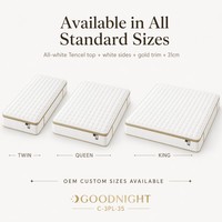 Matelas hybride pour hôtel, mousse à mémoire de forme, ressorts ensachés, norme BS7177, fermeté personnalisable, fabrication en gros OEM ODM, fabricant sous contrat