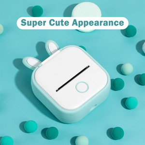 Phomemo T02 Mini <b>Printer</b> Protective Case Rabbit Ear Shape Soft Silicone BPA Free Cute Design - Product Image 4