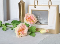 Lisianthus Eustoma Real Touch artificiel fleurs en latex pour la décoration intérieure et extérieure