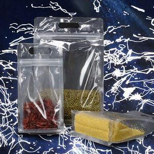 Sachet Doypack pour Emballage Alimentaire avec Fermeture Éclair, Matériau PE Durable, Fond Carré, Taille et Couleur Personnalisables, OEM/ODM Vietnam - Product Image 3
