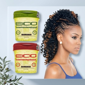 <span class=keywords><strong>Gel</strong></span> Coiffant Hydratant à l'Huile d'Olive <span class=keywords><strong>Eco</strong></span> <span class=keywords><strong>Styler</strong></span> pour le Contrôle des Bords et la Fixation des Cheveux, Anti-Frisottis pour Cheveux Bouclés et Frisés, Idéal pour Salons - Product Image 1