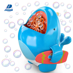 Machine à bulles de baleine de dessin animé, fête pour enfants, Machine à bulles automatique pour l'été, activité de plein air, soufflage de bulles - Product Image 1