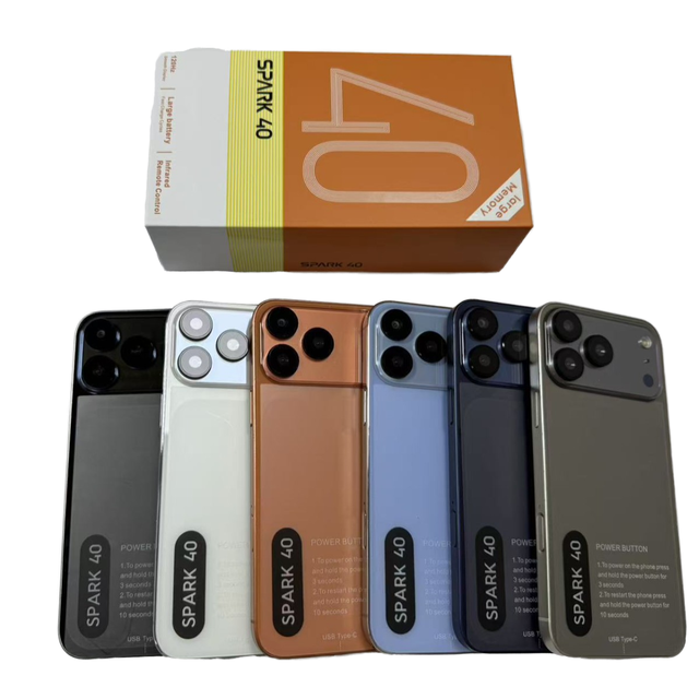 Hot SPARK 40 Deca Core 108MP 8+256GB LTE LED Smart Android True 4G Phone Cross-border E-commerce Fave Global Fast Delivery