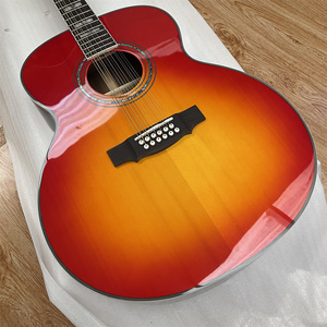 Guil F-2512E sang trọng phía tây 12-Chuỗi Acoustic cổ Sunburst - Product Image 4