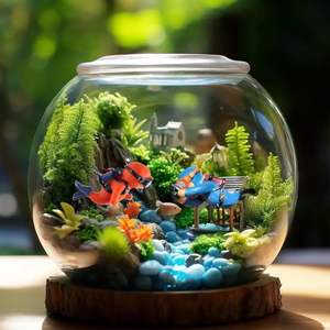 Decoración para Pecera de Buceador - Accesorio Flotante Interactivo de PVC para Equipo de <span class=keywords><strong>Buceo</strong></span> que Agrega Color a las Escenas del Acuario, China - Product Image 2