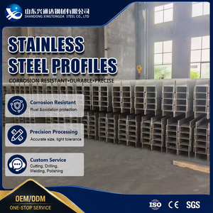 Poutre en H en acier inoxydable de qualité structurelle durable, soudée avec précision, 300x300x10x15mm, en acier inoxydable SUS304 430 201, pour colonne portante - Product Image 1