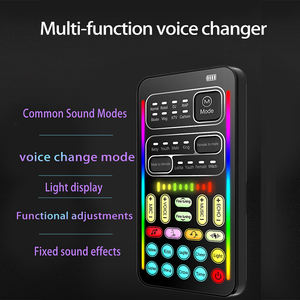 Dispositivo de Cambio de Voz en Tiempo Real I9, Cambio de Voz de Mujer a Hombre, Mezclador de Audio de Producción de Voz, Tarjeta de Sonido Universal para <span class=keywords><strong>Android</strong></span> - Product Image 1