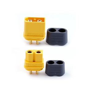 10 pièces prise <span class=keywords><strong>XT60H</strong></span> avec gaine 3.5mm plaqué or connecteur en T modèle avion composants électroniques - Product Image 4