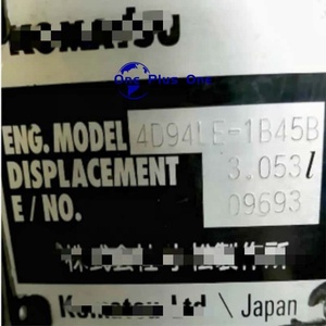 Original Brand New Construction Machinery <strong>Engine</strong> 09693 4D94LE-1B45B <strong>for</strong> <strong>Komatsu</strong> D20A-5 D20P-5 Bulldozers - Product Image 6