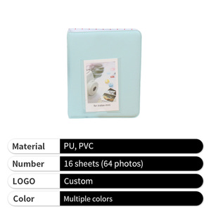 Logo personnalisé Mini <span class=keywords><strong>Album</strong></span> <span class=keywords><strong>Photo</strong></span> en plastique imprimé 3 "mignon <span class=keywords><strong>Album</strong></span> <span class=keywords><strong>Photo</strong></span> Polaroid carte pour <span class=keywords><strong>mariage</strong></span> - Product Image 4