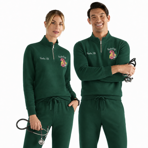 Sudadera Personalizada con Cierre <span class=keywords><strong>de</strong></span> Cremallera para Enfermeras <span class=keywords><strong>de</strong></span> Diálisis, Regalos para Enfermeras <span class=keywords><strong>de</strong></span> Diálisis, Regalo para Enfermeras, Navidad - Product Image 4