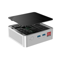 Mini PC Zkmagic OEM ODM Personalizado Compatible con AMD R3 4300U, Doble RAM, SSD M.2 2280, Windows 11 Pro, Computadora de Escritorio