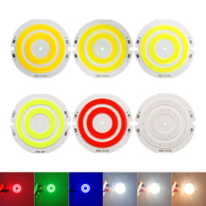 Chip LED COB de 3.7V 2W, Redondo, 50mm de Diámetro, Alto Brillo, Alta Potencia, Lámpara de Trabajo, Múltiples Colores de Luz - Product Image 2