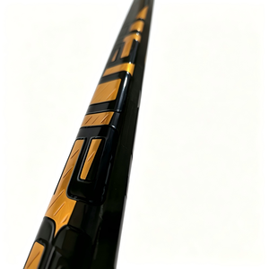 Palo de hockey sobre hielo de carbono 18K, estándares <span class=keywords><strong>KHL</strong></span>/VHL, 375g ultraligero, alta durabilidad, patrones de hoja P92/P28, curva de flexión universal personalizada - Product Image 1