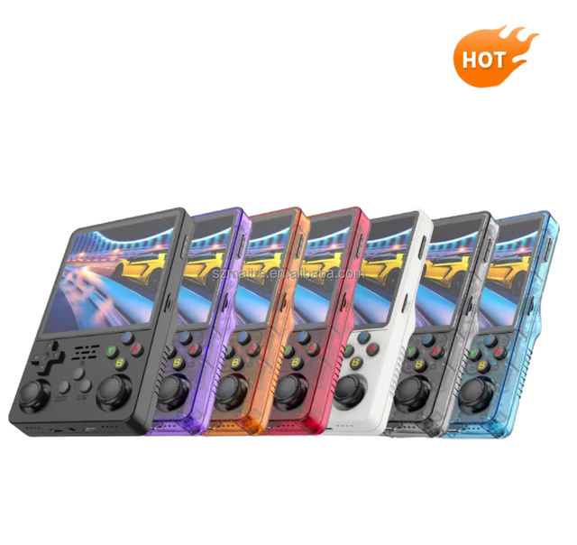 Wholesale GBE R36 Max Retro Portable Handheld Game Console 4.0-Inch 720p Super Screen 64GB/128GB Linux System RK3326 Wi-Fi