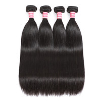 Extensions de Cheveux Brésiliens Longs et Abordables (28, 30, 32, 34, 36 Pouces) – 100% Cheveux Humains Naturels, Vierge, Non Traités, Cuticules Alignées