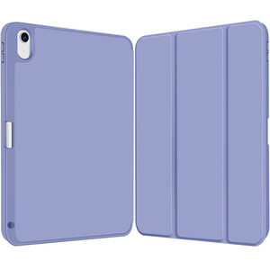 Étui en cuir personnalisé Skin Touch à trois volets Folio Flip Cover, étui pour <span class=keywords><strong>tablette</strong></span> en cuir pour Apple iPad 10e 2025 11 <span class=keywords><strong>pouces</strong></span>/IPad Pro 11 2024 - Product Image 1