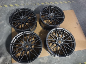Jantes à rayons de 24 et 26 pouces, 180/200 rayons, tout en titane doré, jantes à déport profond pour voitures classiques, vintage, lowrider, anciennes - Product Image 3