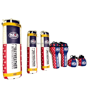 Angtian - Sacos <span class=keywords><strong>de</strong></span> <span class=keywords><strong>Boxeo</strong></span> <span class=keywords><strong>de</strong></span> Cuero Rellenos, Fabricados en China, con Soporte para Colgar, para Entrenamiento <span class=keywords><strong>de</strong></span> Muay Thai y Fitness - Product Image 5