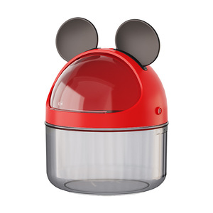Cartoon Snack Storage <b>Box</b> Round With Lid <b>Red</b> And Blue Food Container Desktop Organizer - Product Image 5