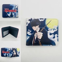 3 Farben Hochwertige neue Anime Mashle Magic und Muskeln Kurze PU-Brieftasche mit Reiß verschluss als Geschenk