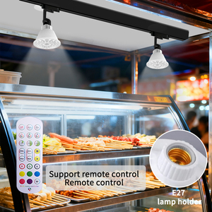 Vitrine LED commerciale intelligente 5000K WiFi télécommande CRI90 + éclairage de conservation frais pour viande légumes fruits de mer - Product Image 4