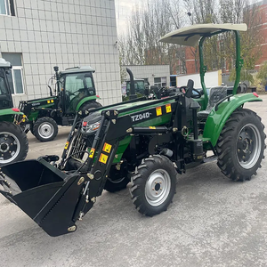 Pequeno 4WD 50HP TAVOL Mini Tratores Agrícolas Bearing Engine Gearbox Alta Produtividade Agricultura Ploughing Equipment - Product Image 3