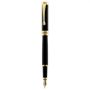 Cadeau d'entreprise OEM Stylo plume Parker couleur or Stylo plume