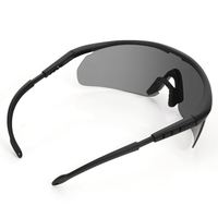 Yijia Top lunettes tactiques avec 3 lentilles Combat Eyeshield sécurité polarisées Sport lunettes de soleil résistance aux chocs lunettes de tir