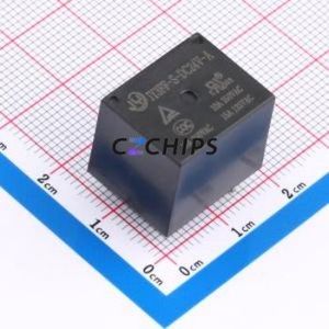 JY3FF-S-DC24V-A Power Relay Through hole,19x15.4mm Relay 24V 1 Normally Open: 1A (SPST-Normally Open)::: 4 10A-250VAC - Product Image 1