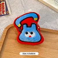 Broche en peluche écologique à la main dessin animé mignon poupée fille polyvalent peluche broche accessoires sac à dos petits cadeaux de mariage