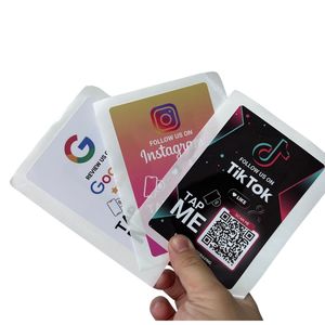 NFC 13.56mhz rfid autocollant intelligent <span class=keywords><strong>google</strong></span> / instagram / tiktok étiquette adhésive étiquette avec lien codé - Product Image 6