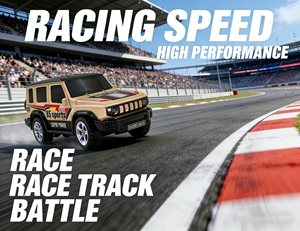 Voiture télécommandée 2,4 GHz <span class=keywords><strong>1</strong></span>:64 RC Jeep SUV avec corps en alliage, programmable par application, détection de gravité, 3 vitesses, lumières LED, pour enfants et collectionneurs - Product Image 6