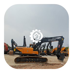 حفارة هيونداي 220LC-9S مستعملة بحالة جيدة، قطع غيار أصلية، ساعات تشغيل منخفضة - Product Image 1