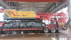 Bestselling Products Low Consumption 100 Ton Crawler <b>Crane</b> Scc1000 100t Scc1000a Hydraulic Mobile Truck for Sale - Product Image 2