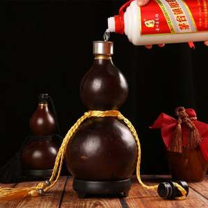 Gourde isotherme créative Wukong en forme de gourde avec plateau gradué et grande écriture, en acier inoxydable, cadeau d'affaires - Product Image 3